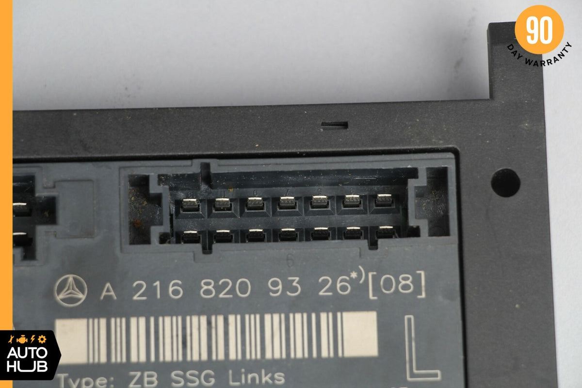 07-13 Mercedes W216 CL550 CL63 AMG Front Left Under Seat Control Module OEM - photo 8