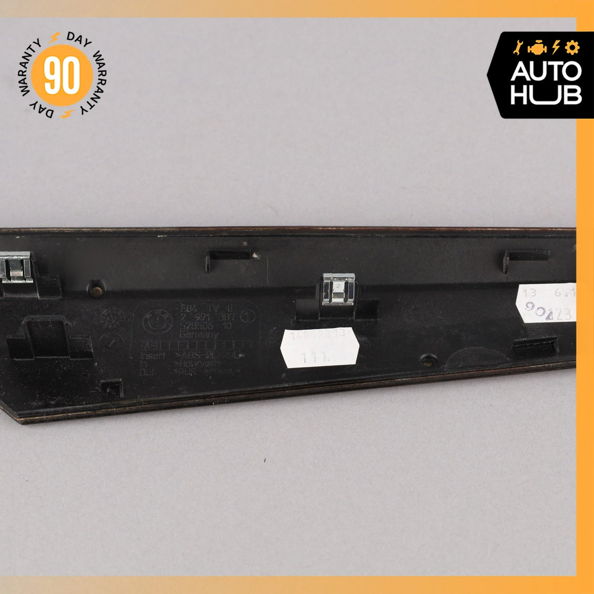 13-15 BMW E84 X1 Front or Rear Right Passenger Door Panel Trim Wood OEM - photo 9