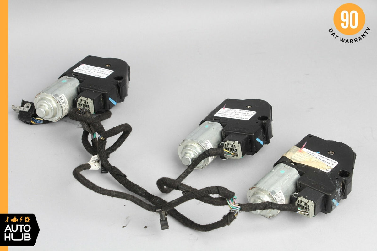 06-13 Mercedes X164 ML450 GL550 Panoramic Sunroof Sun Roof Motor Set of 3 OEM - photo 2