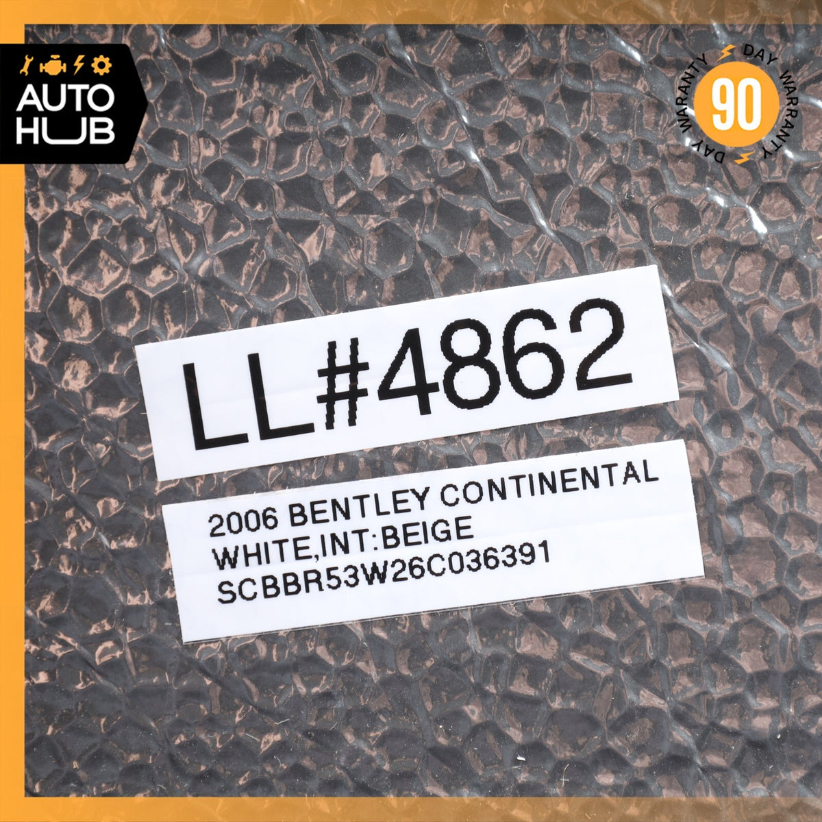 03-12 Bentley Continental Flying Spur Front Left or Right Door Sound Speaker OEM - photo 10