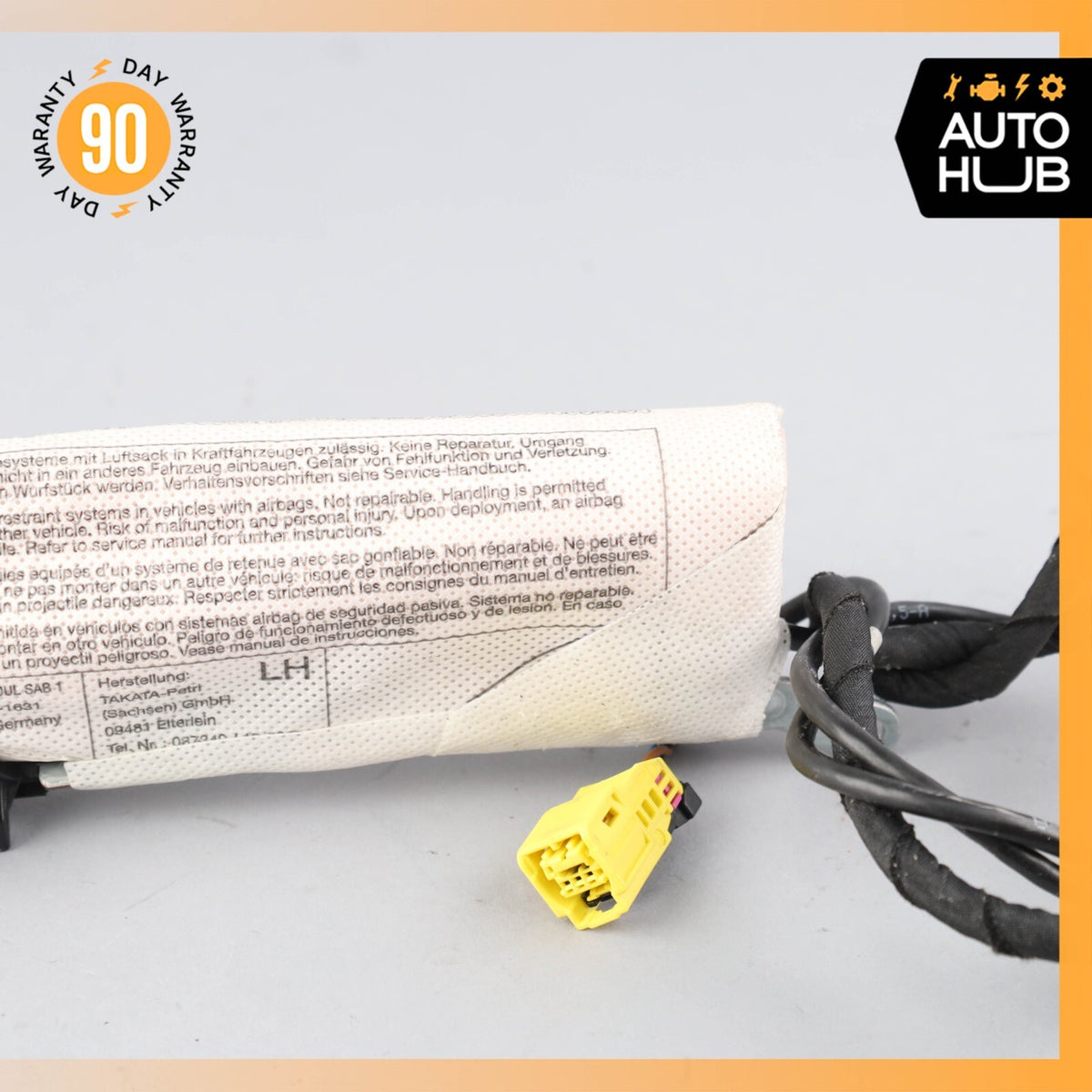 11-18 Porsche Cayenne 958 Front Left Driver Side Seat Airbag 7P0880241A OEM - photo 7