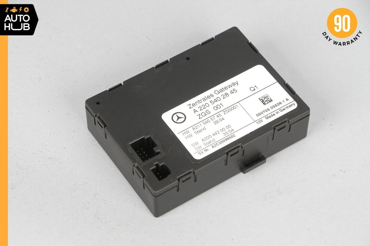 03-11 Mercedes W215 CL500 E320 Central Gateway Control Module 2205402845 OEM - photo 1