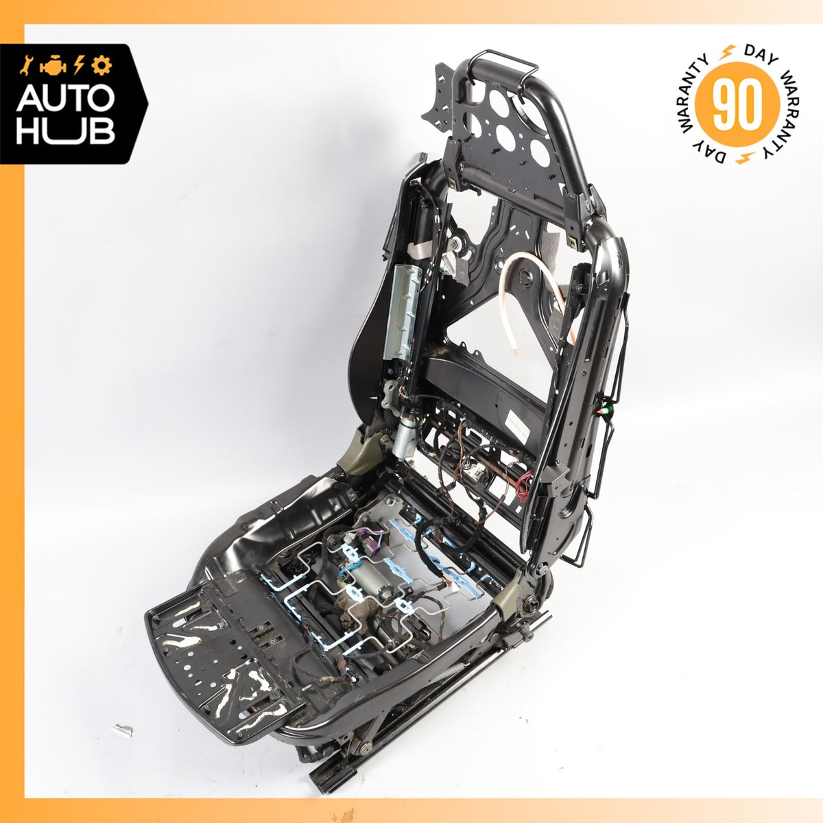 07-10 Bentley Continental GT GTC Right Side Seat Frame Track Rail Motors OEM - photo 11