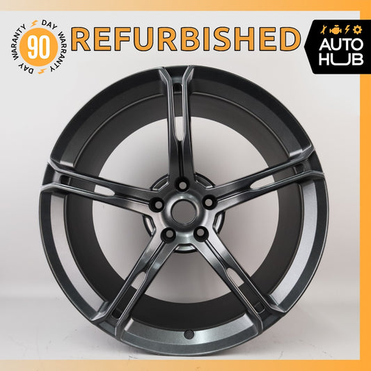 McLaren 650S 10 x 20 20" Rear Wheel Rim Gray 11B1274CR OEM - photo 1