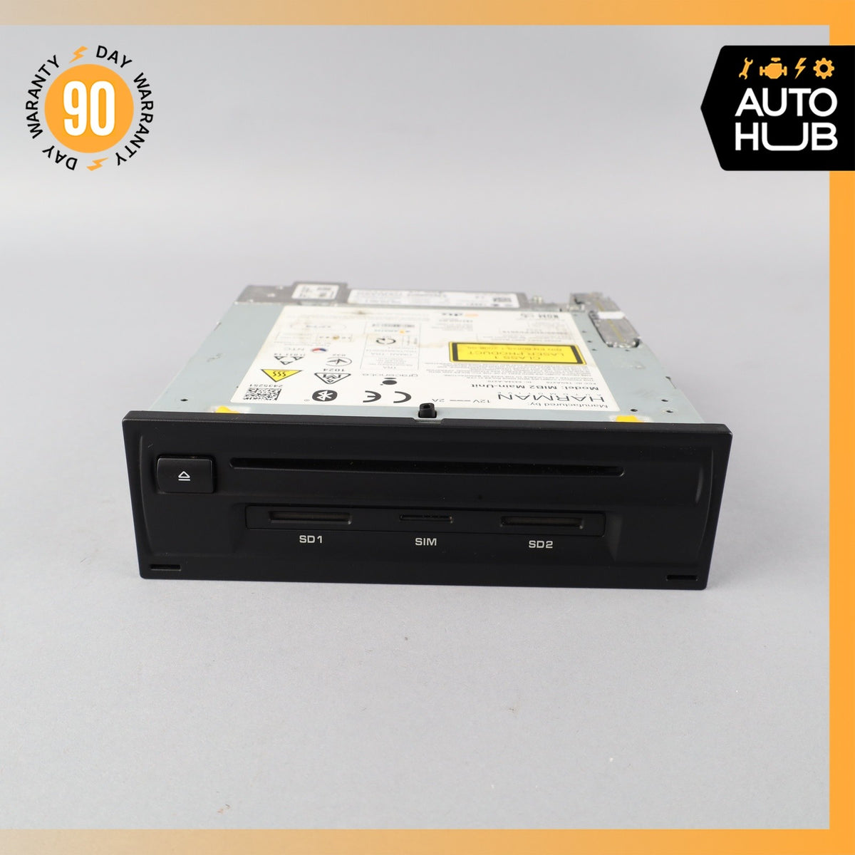 17-18 Porsche Macan 95B AM FM Radio Navigation CD Head Unit 95B035880K OEM - photo 6