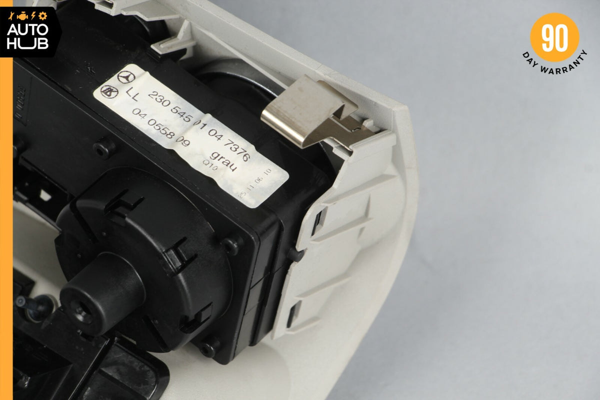 03-12 Mercedes R230 SL55 AMG SL500 Headlight Control Switch Gray OEM 66k - photo 7