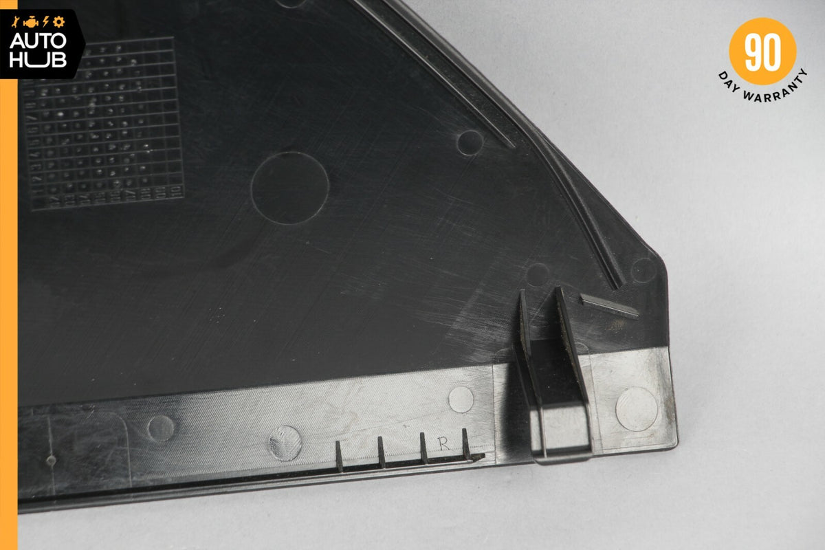07-09 Mercedes W211 E350 E550 Right Side Dashboard Trim Cover Panel Black OEM - photo 7