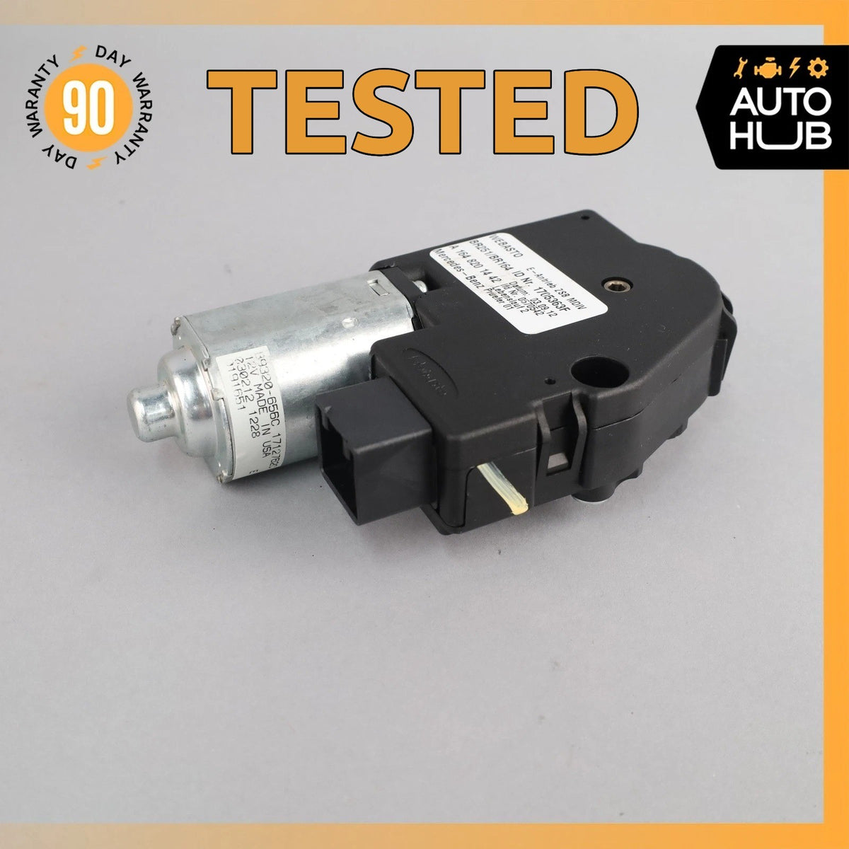 06-13 Mercedes X164 GL350 R500 Panoramic Sunroof Sun Roof Motor 1648201442 OEM - photo 1