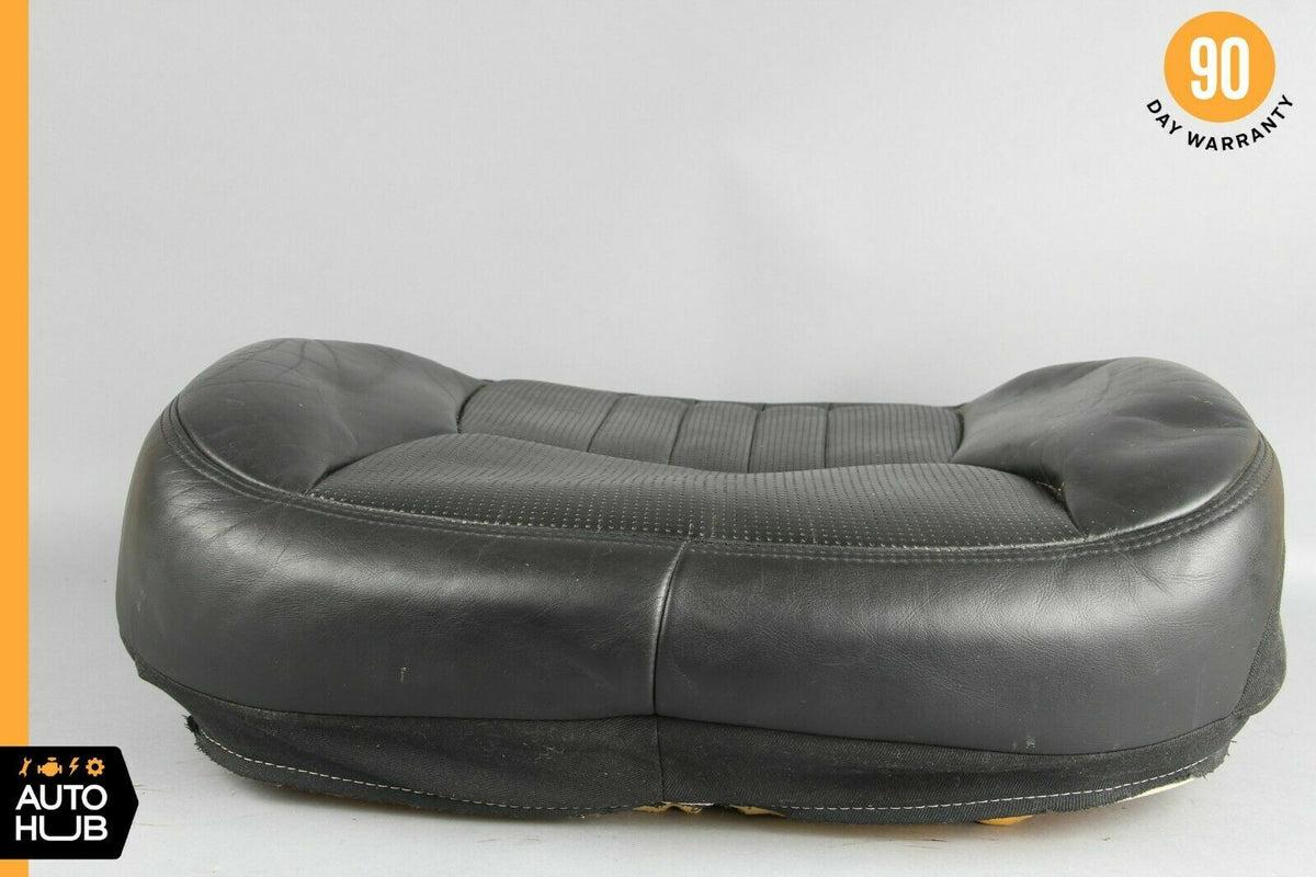 03-06 Mercedes W220 S55 S65 AMG Front Right Bottom Lower Seat Cushion Black OEM - photo 9