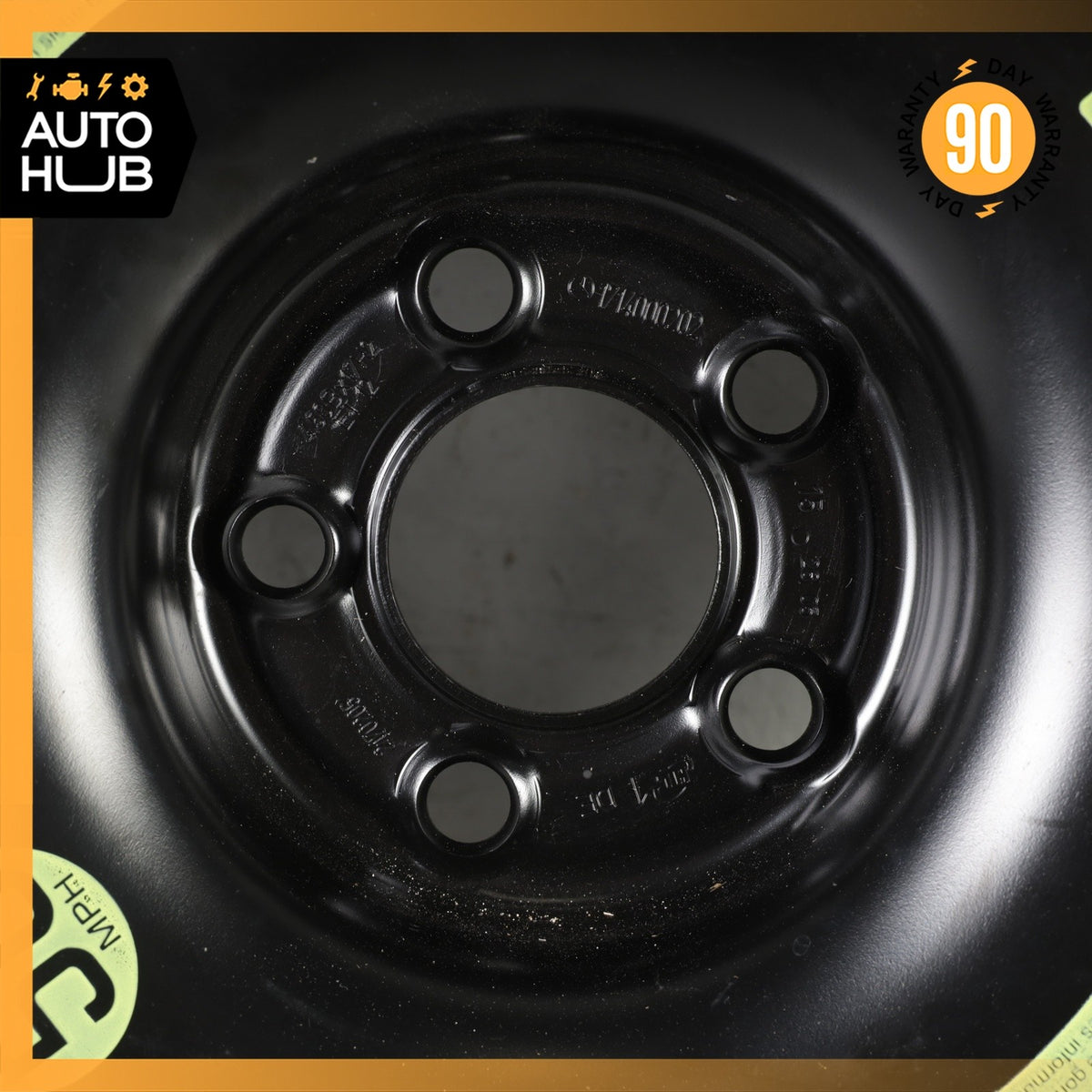Mercedes R171 SLK280 CLK55 AMG Emergency Spare Tire Wheel Donut Rim 17 17" OEM - photo 10