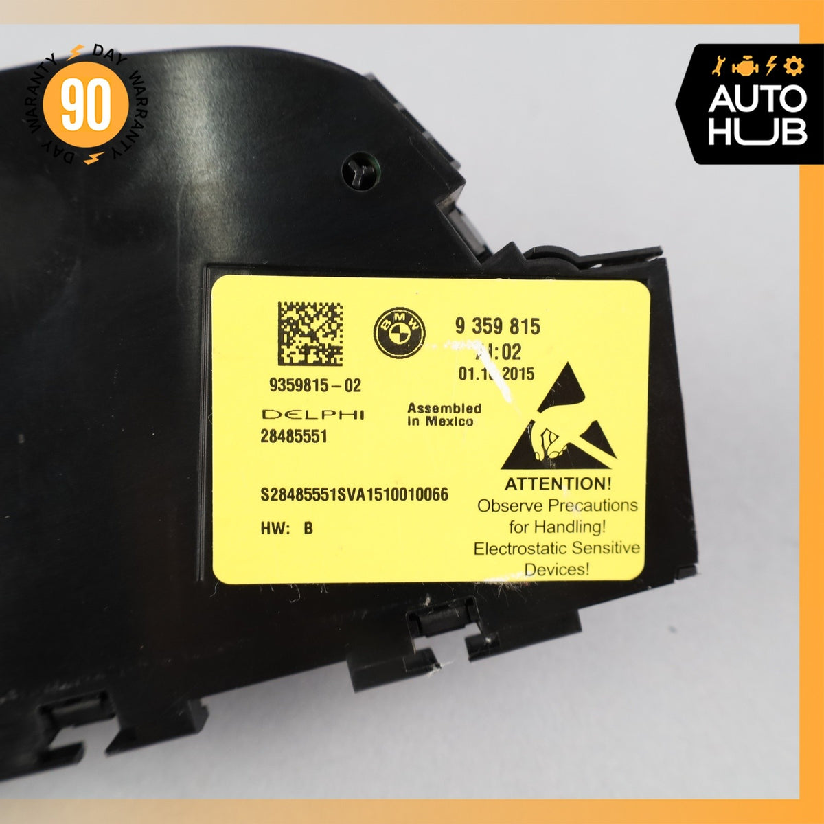 14-18 BMW F15 X5 Front Left Side Memory Seat Adjustment Control Switch OEM - photo 10