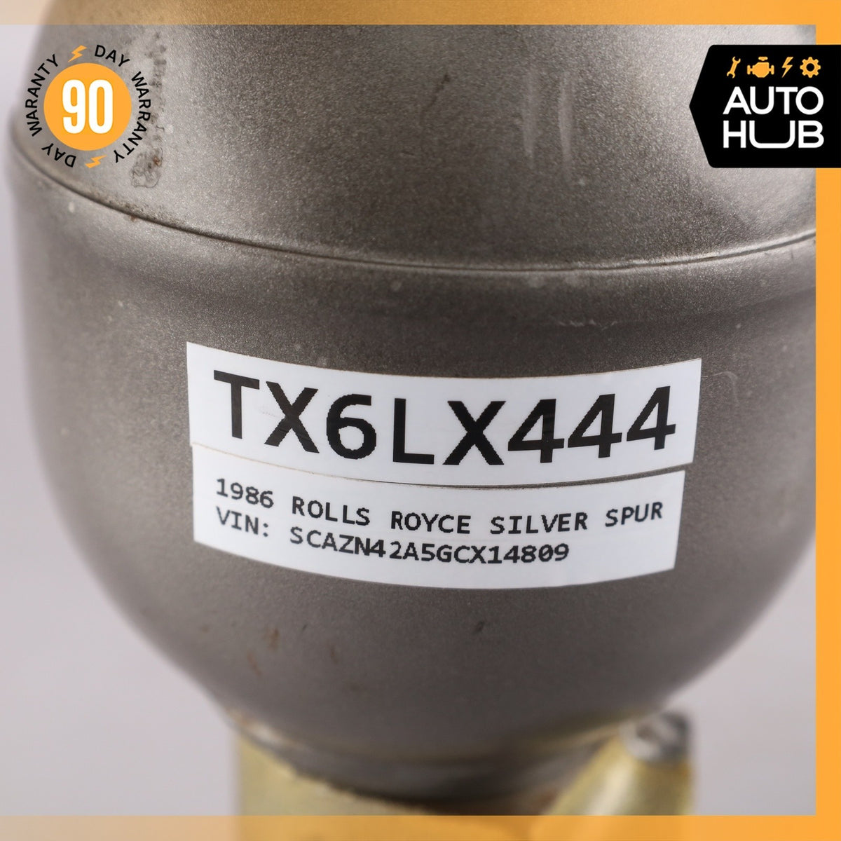 83-98 Rolls Royce Silver Spur Azure Rear Hydraulic Suspension Accumulator OEM - photo 9
