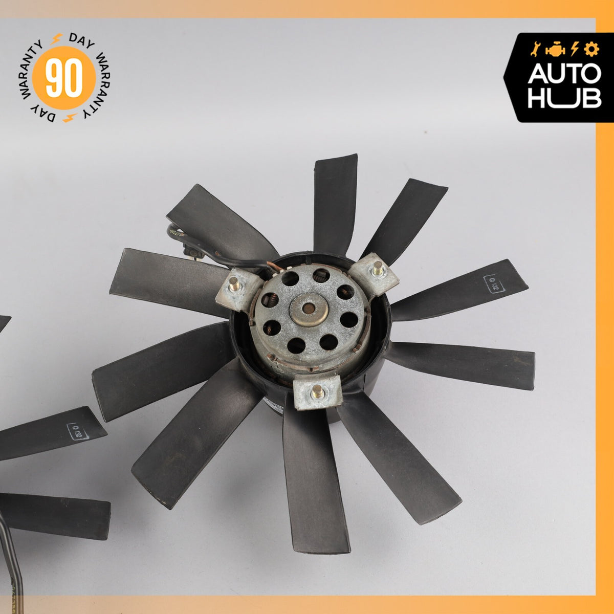 90-02 Mercedes R129 SL320 SL500 Radiator Cooling Fan Motor Set 0005007693 OEM - photo 11