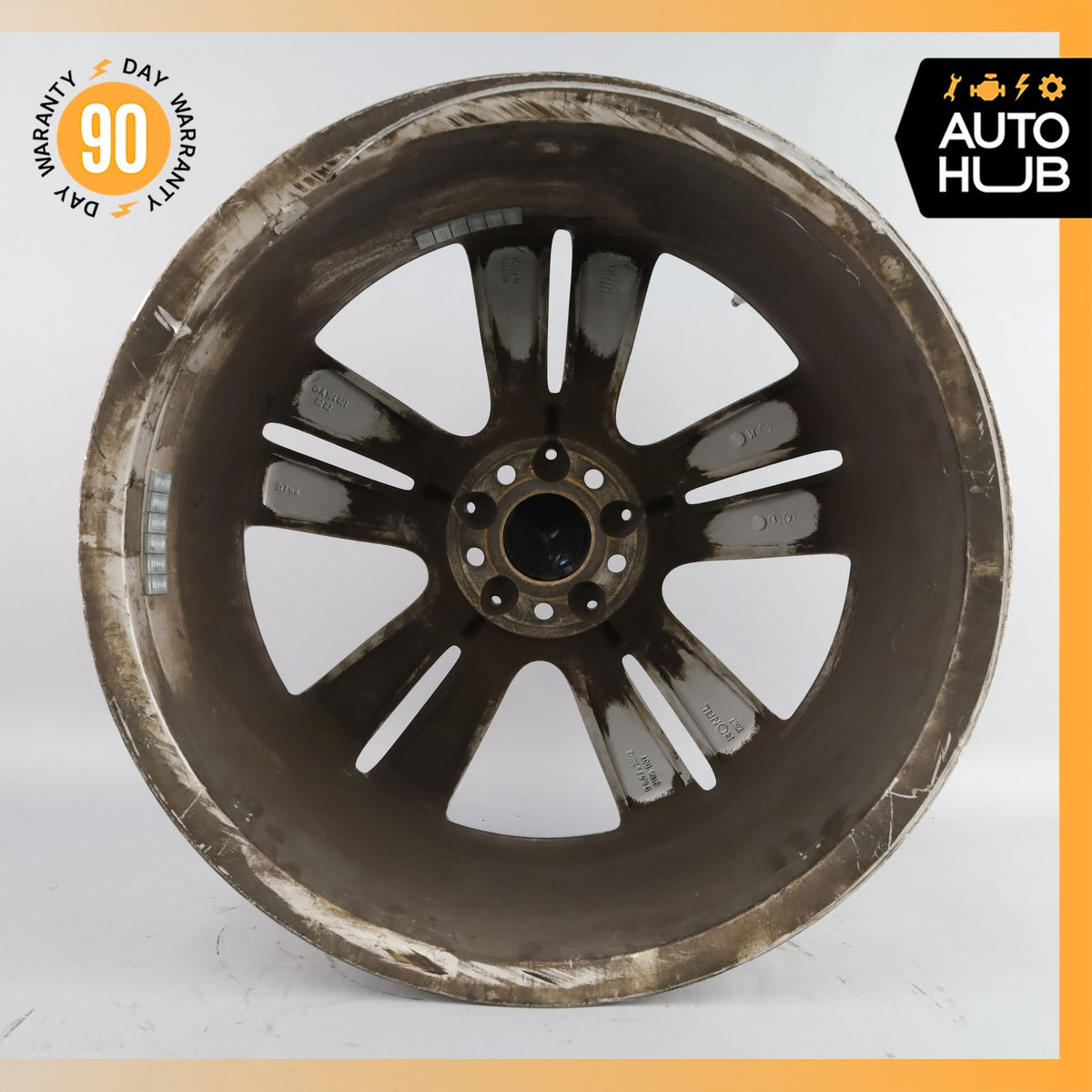 Mercedes X164 GL350 GL450 GL450 8.5 x 20 20" Wheel Rim Silver 1644016002 OEM - photo 9