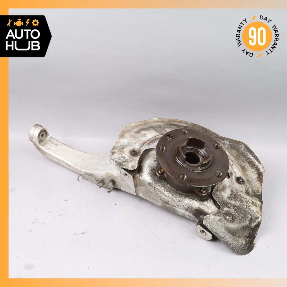 11-18 Porsche Cayenne 958 Hybrid S Front Left Driver Knuckle Spindle OEM - photo 5