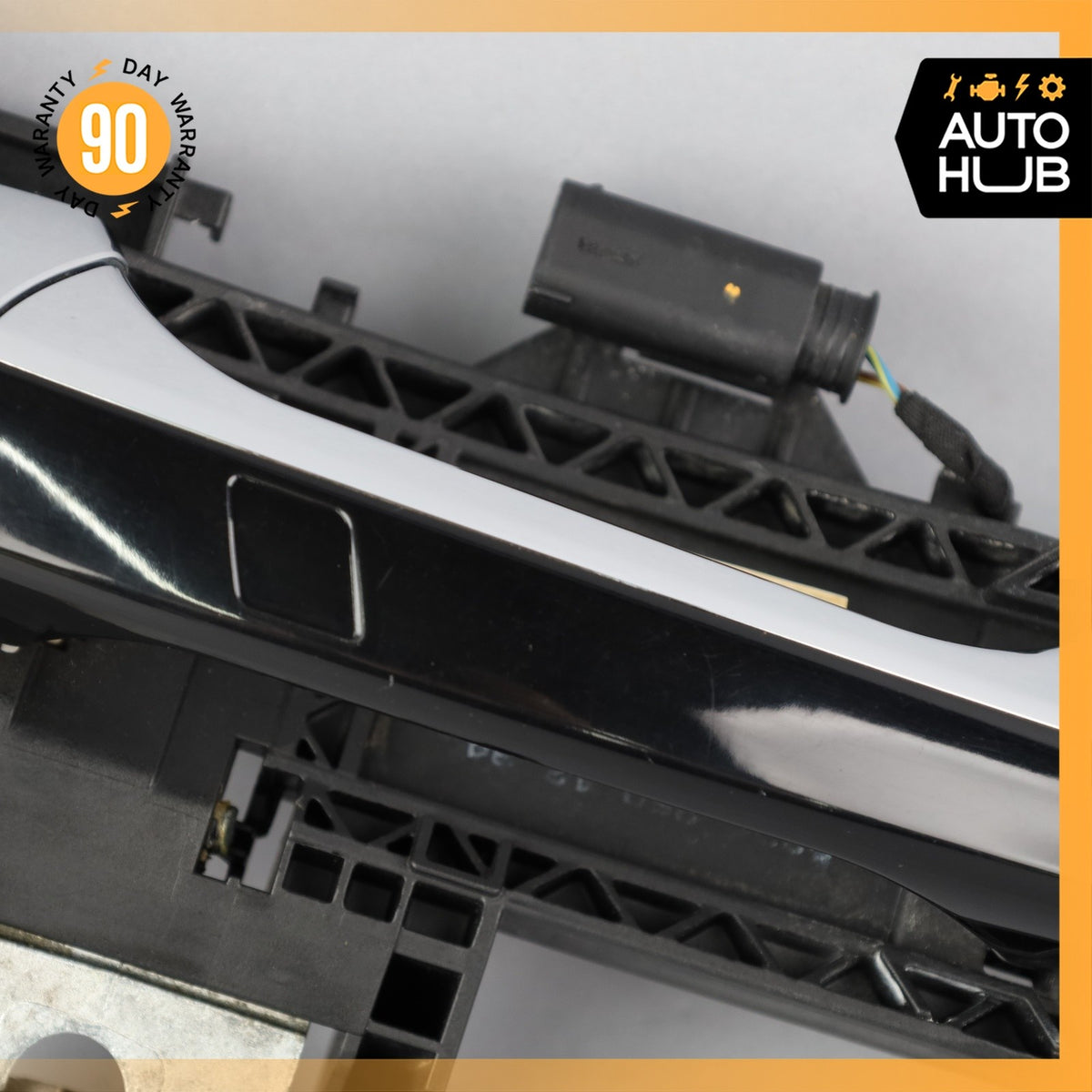 10-17 Mercedes W207 E550 Right Side Exterior Door Handle Keyless Go Black OEM - photo 4