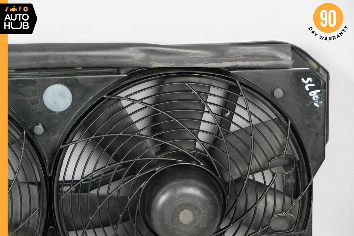 93-02 Mercedes R129 SL600 600SL Radiator Cooling Fan Motor Assembly OEM - photo 4