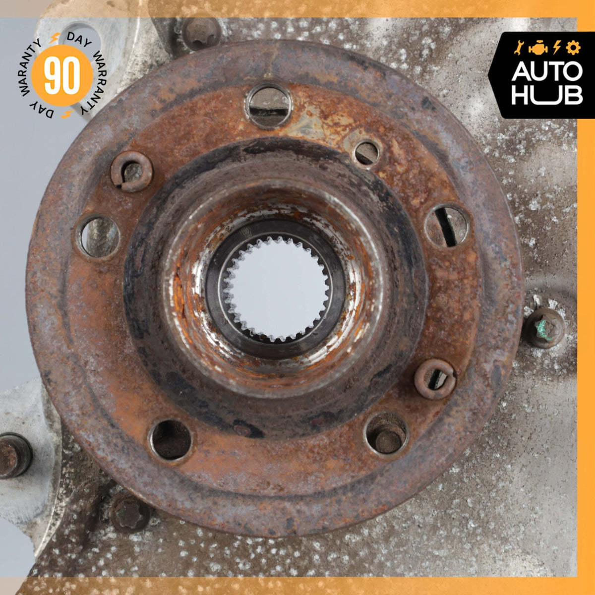 12-19 Mercedes W166 ML350 GL450 ML63 Front Right Side Spindle Knuckle Hub OEM - photo 7