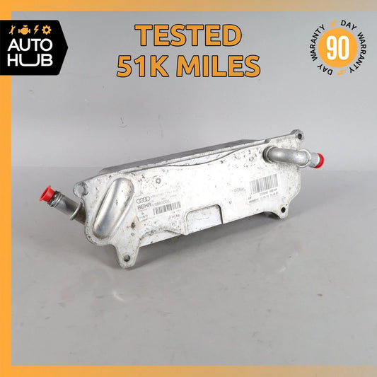 13-18 Audi C7 S6 S7 S8 4.0L Automatic Transmission Oil Cooler 4G0317021T OEM 51k - photo 1