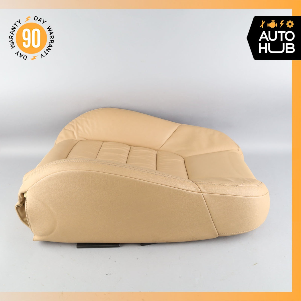 11-18 Porsche Cayenne 958 Front Right Side Seat Upper Cushion Beige OEM - photo 15