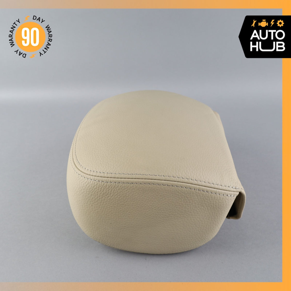 04-10 BMW E64 650i 645Ci Convertible Front Right Side Seat Headrest Beige OEM - photo 13