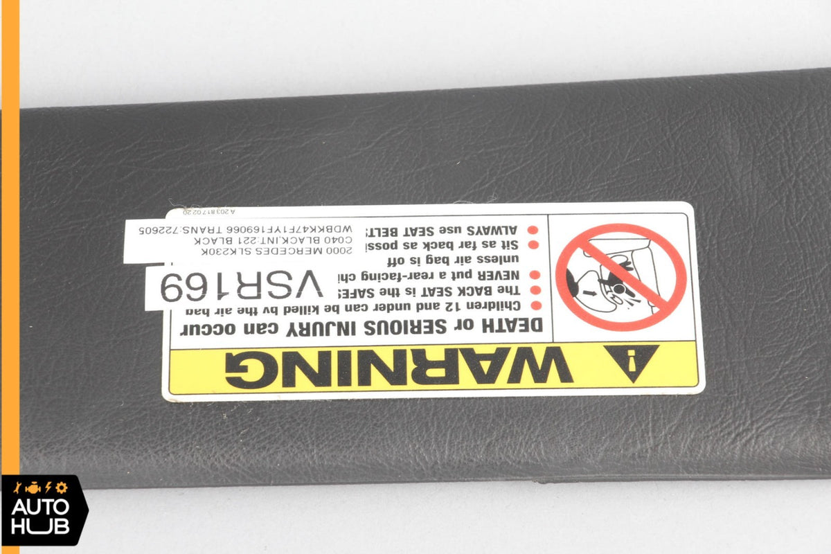 97-04 Mercedes R170 SLK230 SLK320 Right Passenger Side Sunvisor Sun Visor OEM - photo 8