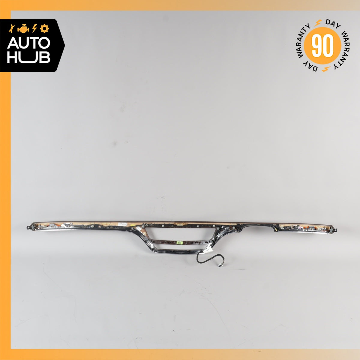 07-13 Mercedes W221 S550 S350 Dashboard Center Trim Molding 2216805471 Wood OEM - photo 10