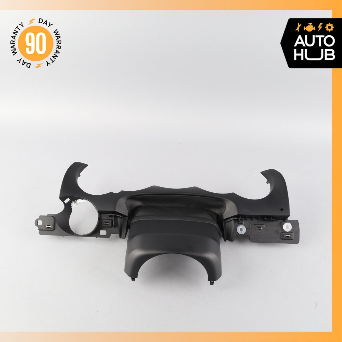 11-18 Porsche Cayenne 958 E-Hybrid Steering Column Cover Trim Black OEM - photo 1
