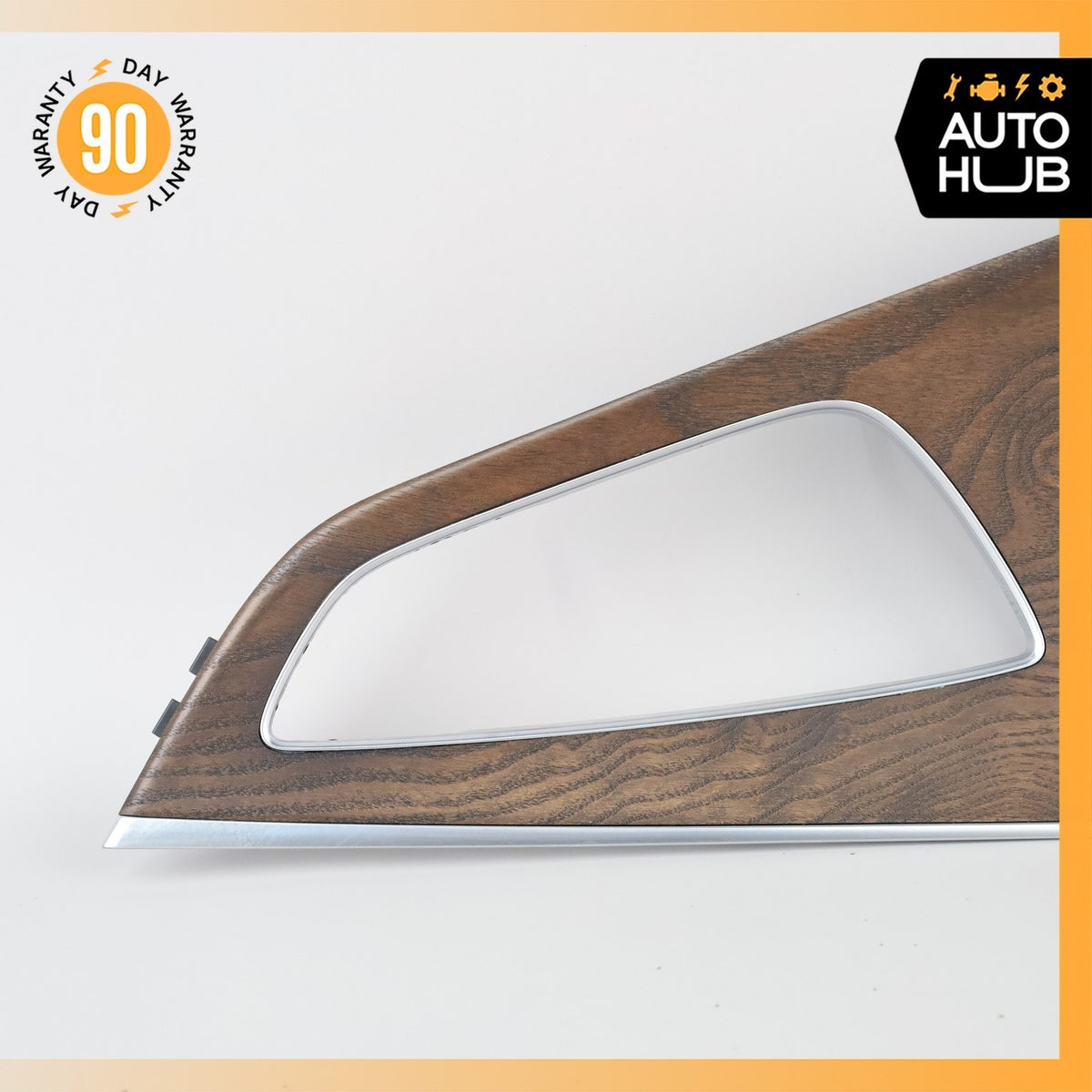 Audi 4G8 A7 S7 Quattro Fron Right Door Handle Cover Panel Bezel Molding Wood OEM - photo 4