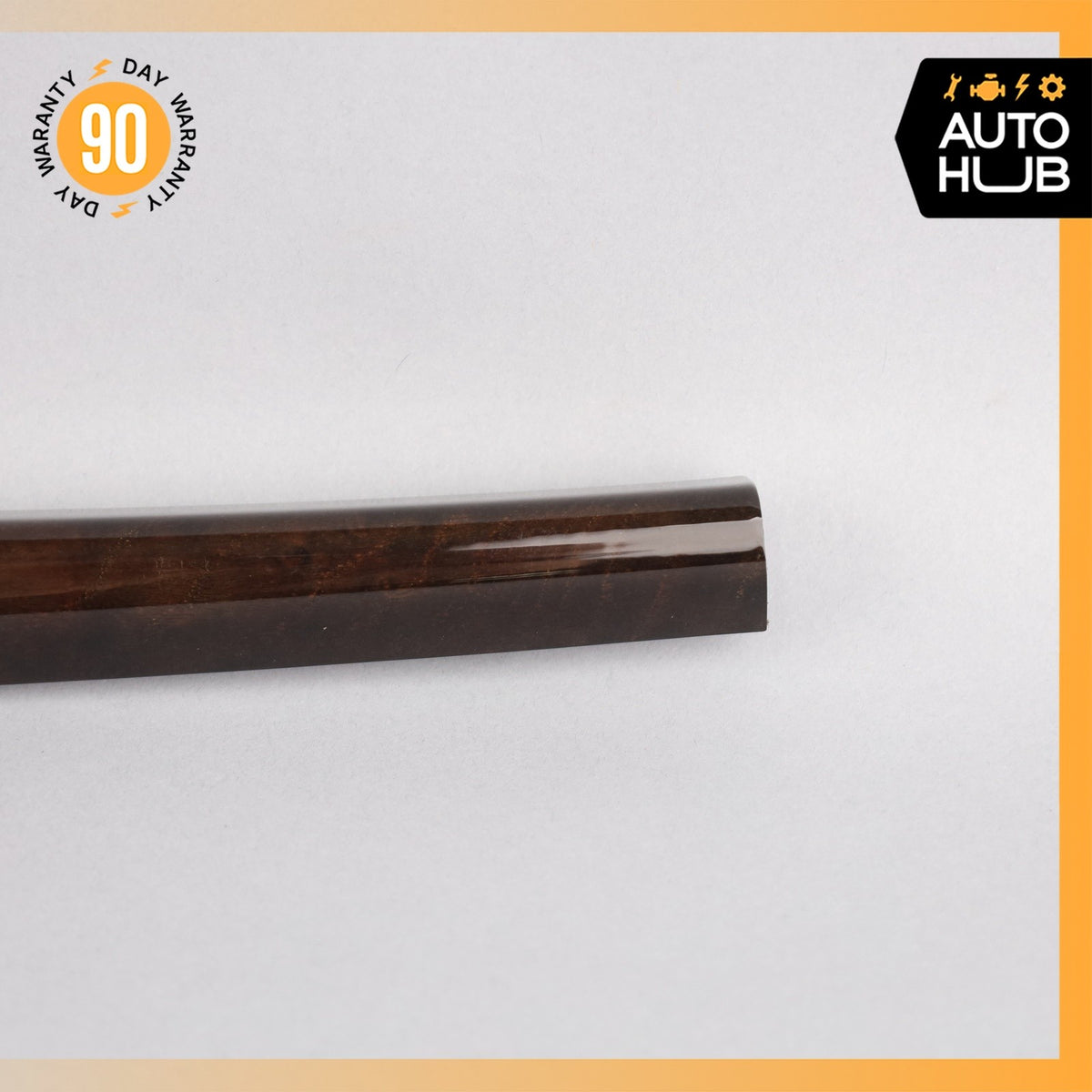 11-18 Audi D4 A8 Rear Left Seat Center Console Trim Cover Wood OEM - photo 6