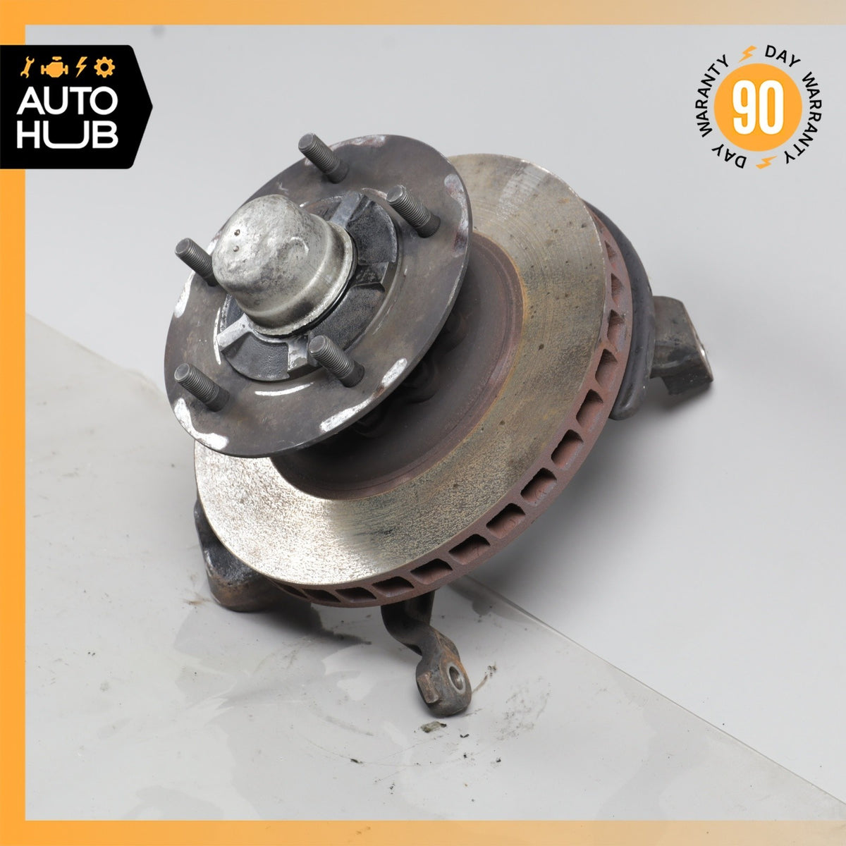 Rolls Royce Silver Spirit Mulsanne Front Right Spindle Knuckle Hub w/ Disc OEM - photo 7