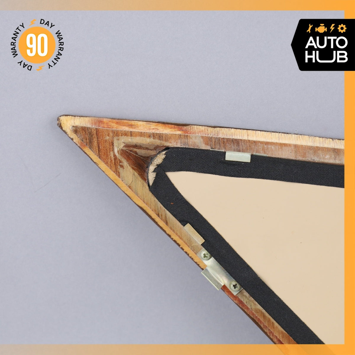 81-98 Rolls Royce Seraph Spirit Rear Right Quarter Vanity Glass Mirror Wood OEM - photo 11