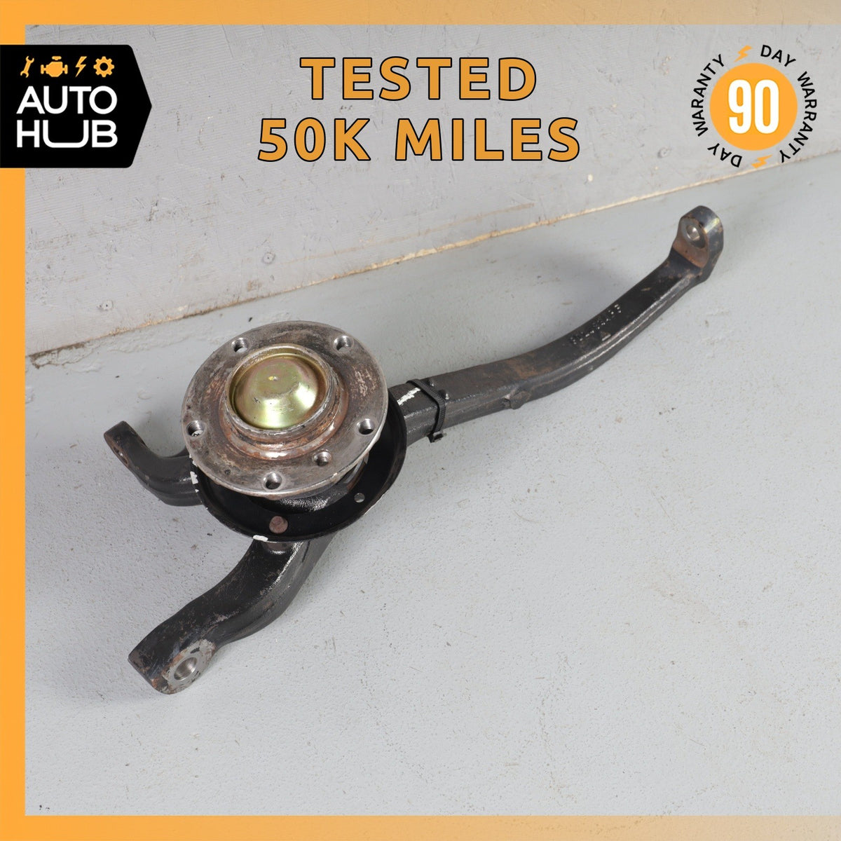 00-10 Bentley Arnage Azure Brooklands Front Right Spindle Knuckle Hub OEM 50k - photo 1