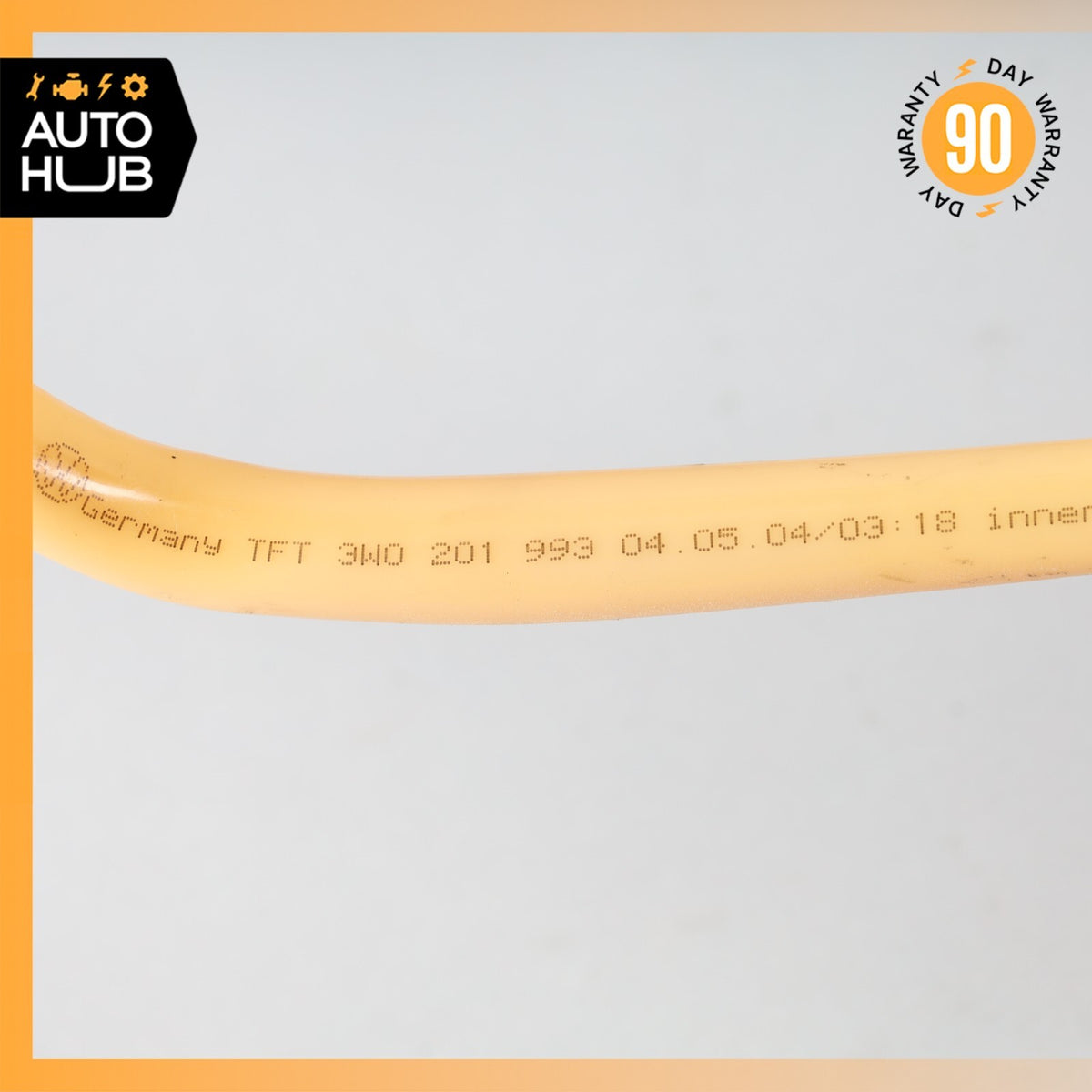03-12 Bentley Continental GT Flying Spur 6.0L Fuel Vapour Breather Pipe Line OEM - photo 9