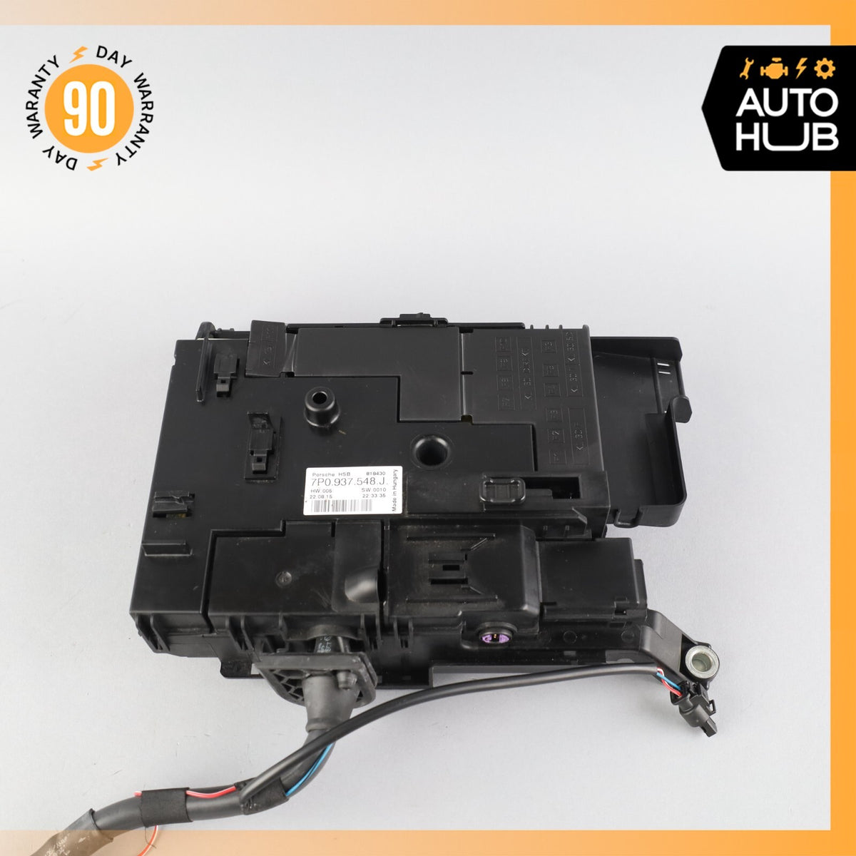 11-18 Porsche Cayenne 958 E-Hybrid Rear Trunk Fuse Relay Junction Box OEM - photo 2