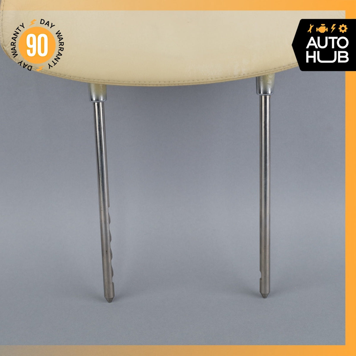 Bentley Arnage Front Left or Right Seat Headrest Head Rest Beige OEM 42k - photo 4