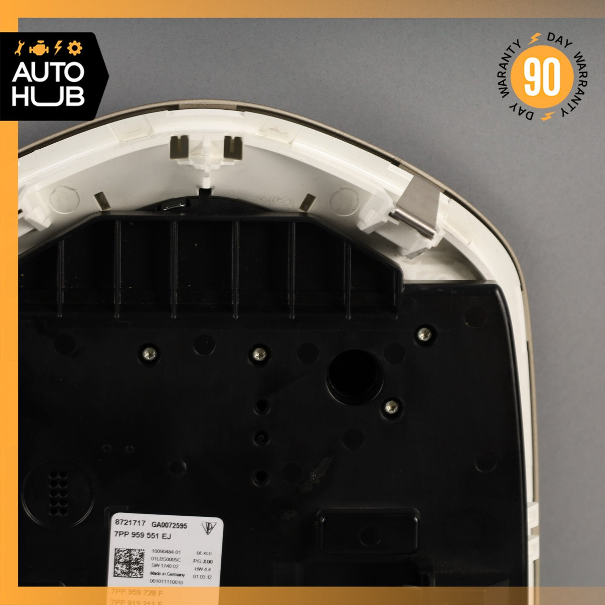 10-18 Porsche Panamera 970 Hybrid S Front Overhead Dome Light Lamp OEM 89k - photo 12