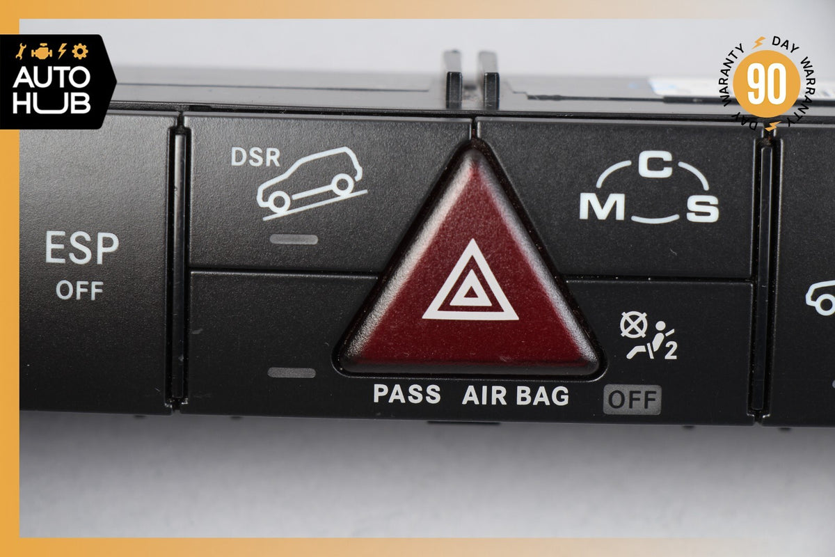 07-11 Mercedes W164 ML63 AMG Center Console Control Switch Panel 1648700358 OEM - photo 3