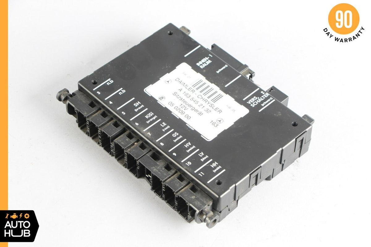98-05 Mercedes W163 ML320 ML500 Seat Control Module Front Left Or Right OEM - photo 1
