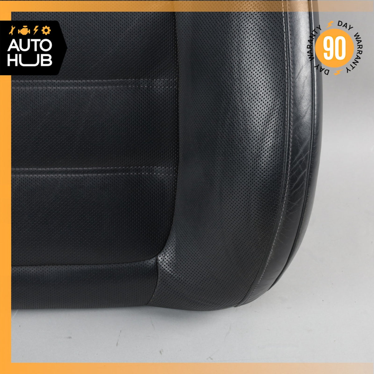 15-18 Porsche Macan 95B Front Left Driver Side Seat Upper Cushion Black OEM 72k - photo 8