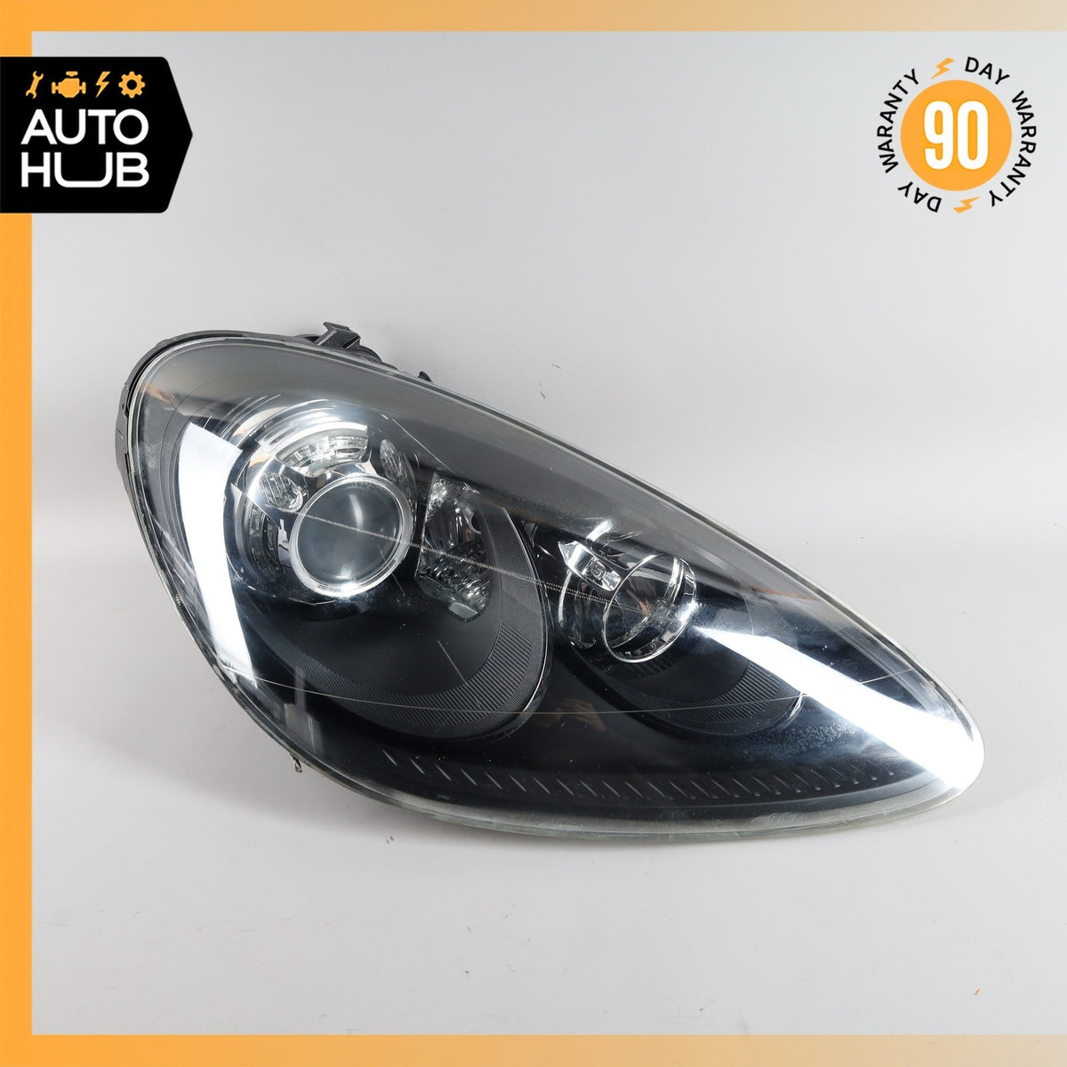 11-14 Porsche Cayenne 958 GTS Right Headlight Lamp Bi-Xenon 7P5941032BH OEM 92k - photo 2