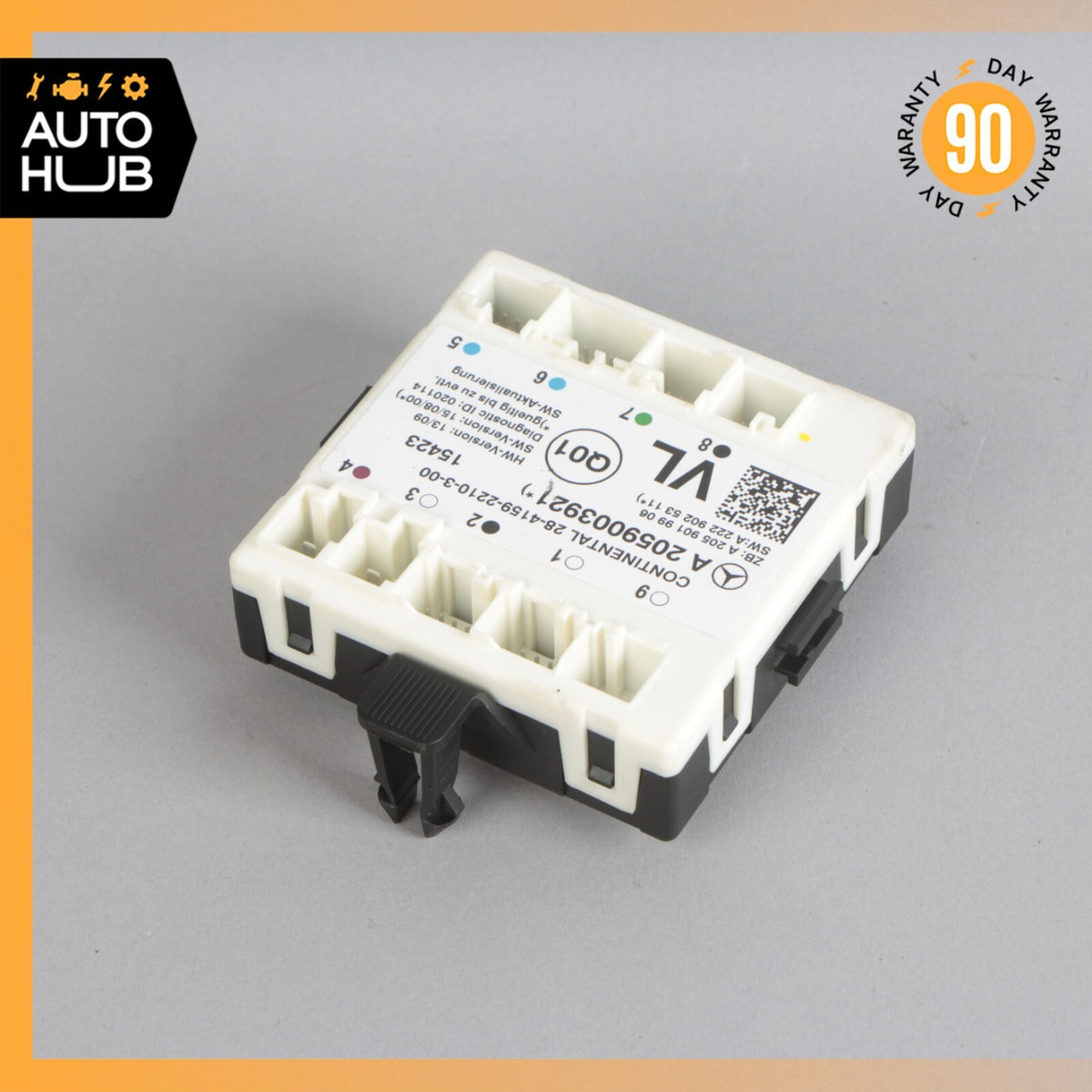 16-19 Mercedes W205 C300 C350e Front Left Side Door Control Module OEM 41k - photo 4