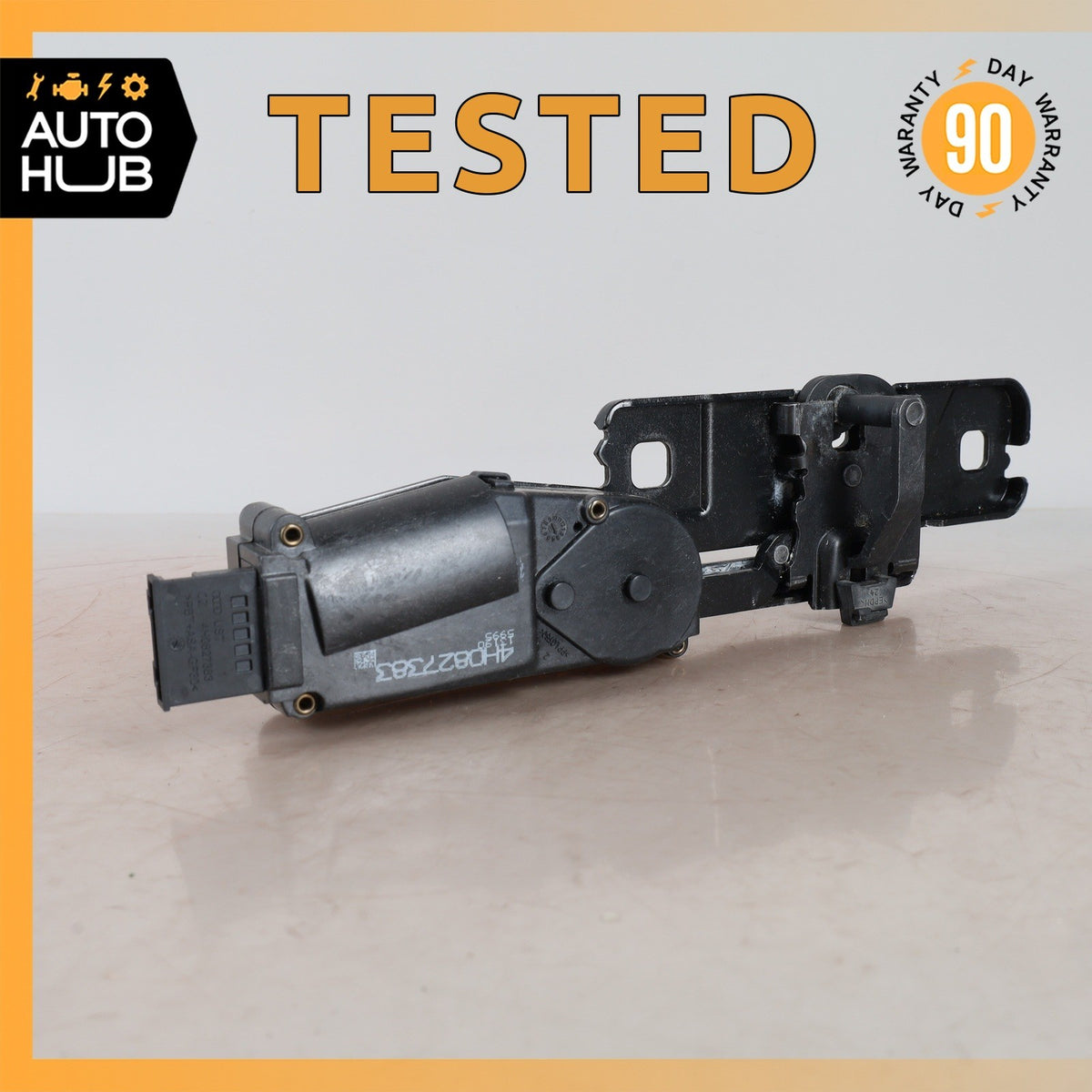 11-18 Audi D4 A8 Trunk Boot Lock Latch Striker w/ Motor 4H0827383A OEM - photo 1
