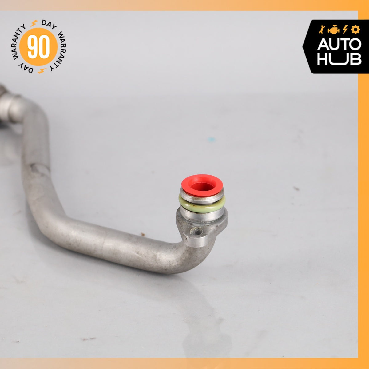 07-11 Mercedes W164 ML63 Engine Right Oil Cooler Hose Line Pipe 1561800182 OEM - photo 6