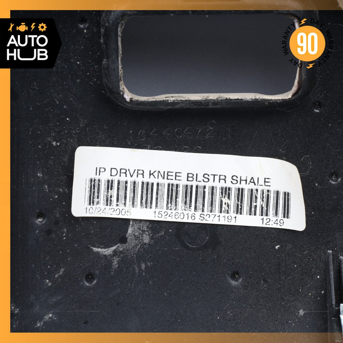 04-09 Cadillac XLR Dashboard Dash Left Side Lower Knee Trim Panel Beige OEM 58k - photo 16
