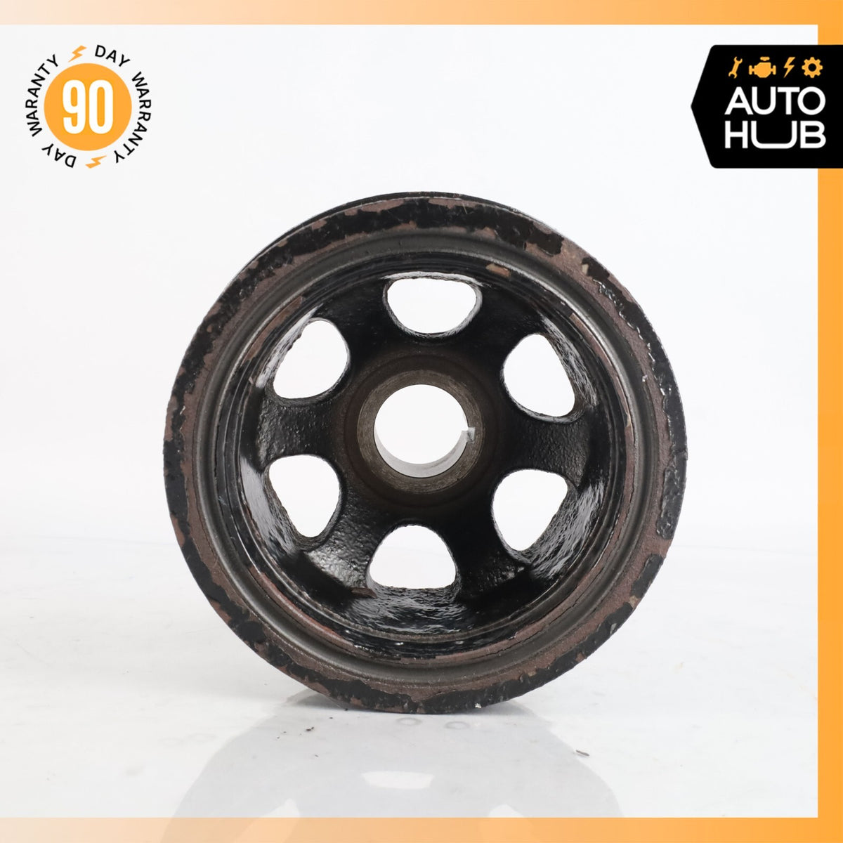 07-15 Mercedes W164 ML63 E63 SLS AMG Crank Shaft Pulley Harmonic Dampener OEM - photo 6
