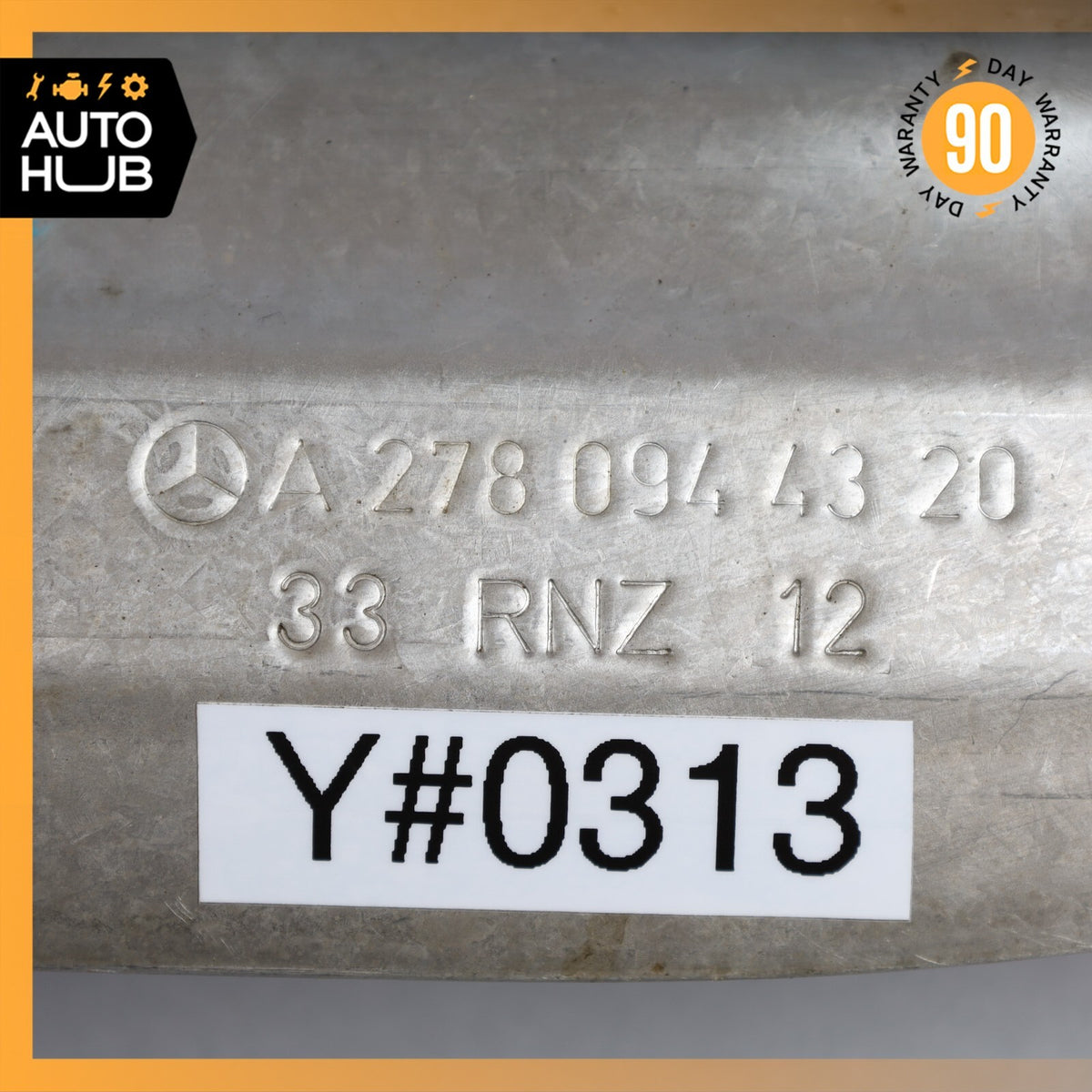 11-20 Mercedes W218 CLS550 E63 CL550 Left Side Heat Shield Plate 2780944320 OEM - photo 11