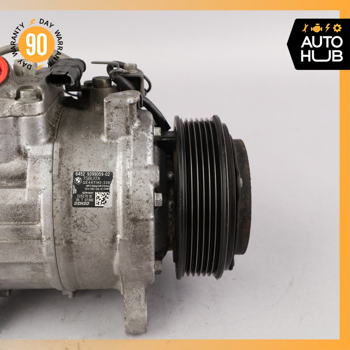 BMW F10 528i 328i 320i A/C AC Air Conditioning Compressor OEM - photo 9