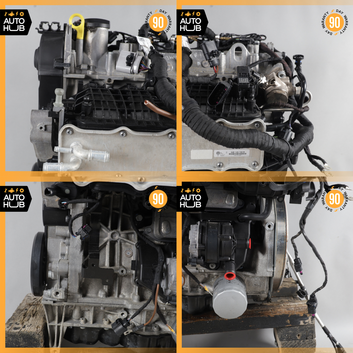 16-18 Audi 8V E-Tron A3 1.4L L4 Engine Motor Assembly CXUA OEM 78k - photo 21