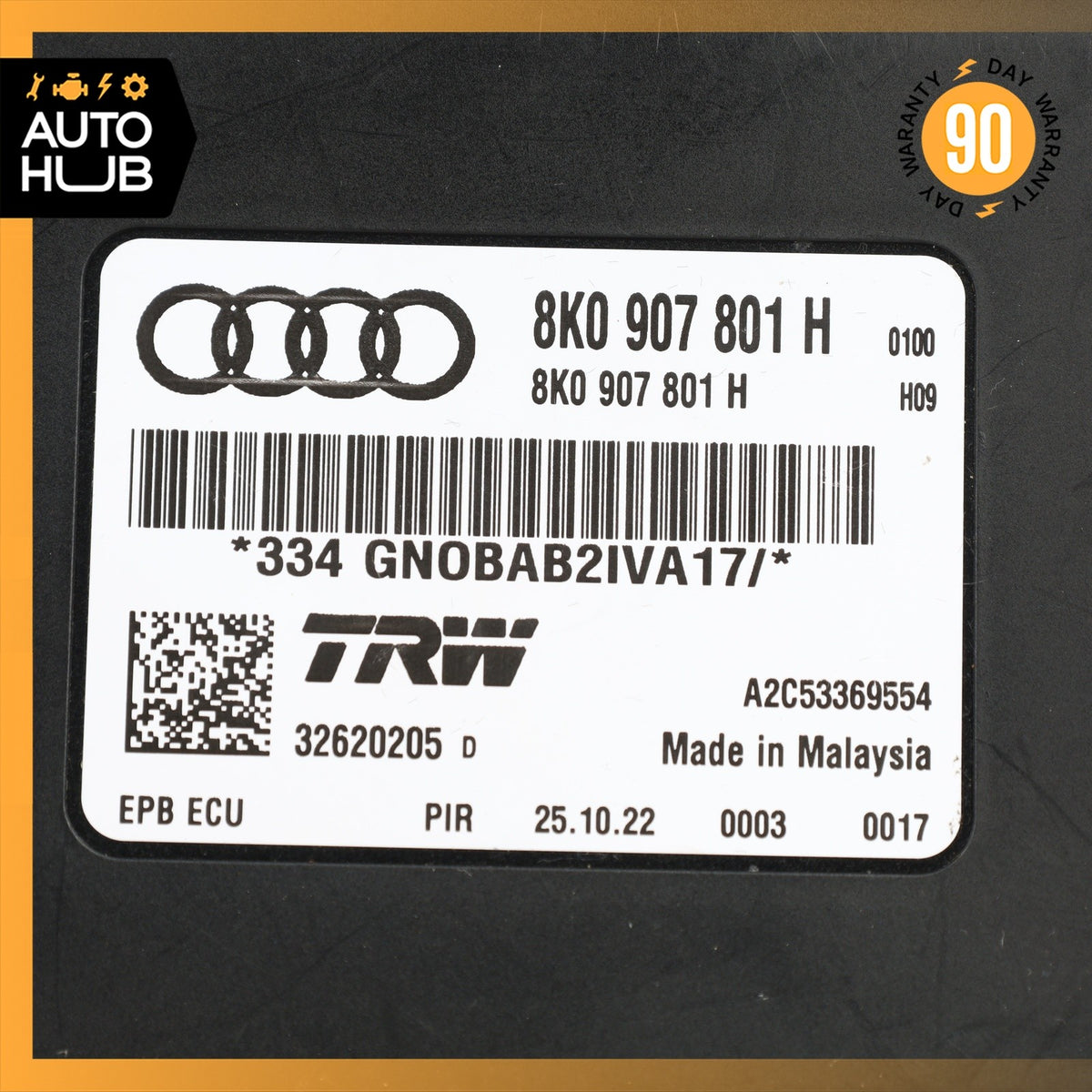 10-16 Audi 8R Q5 A5 A4 Electric Parking Brake Control Module Unit OEM - photo 6